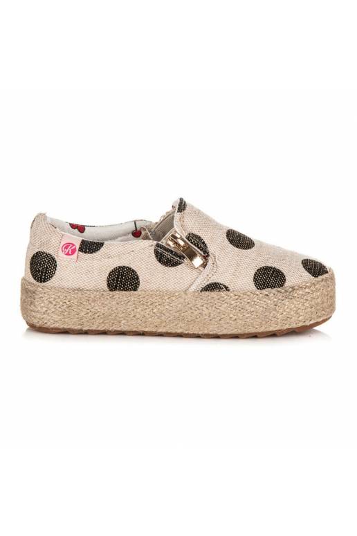 Vaikiški madingi kreminės spalvos...