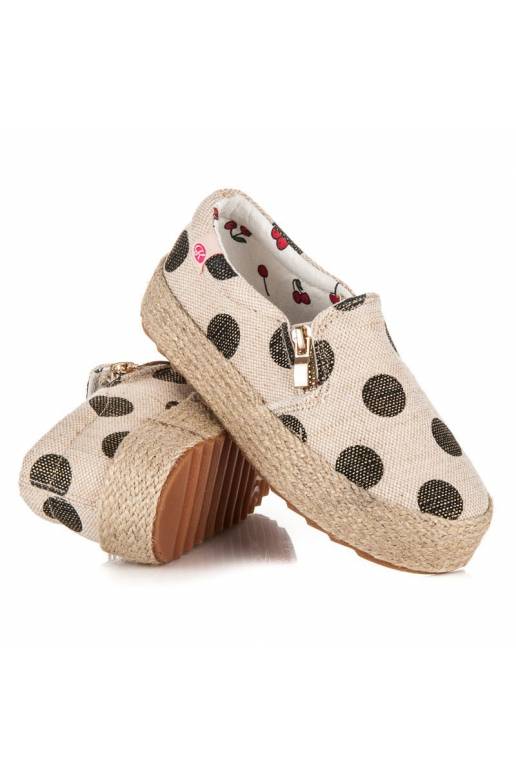 Vaikiški madingi kreminės spalvos...