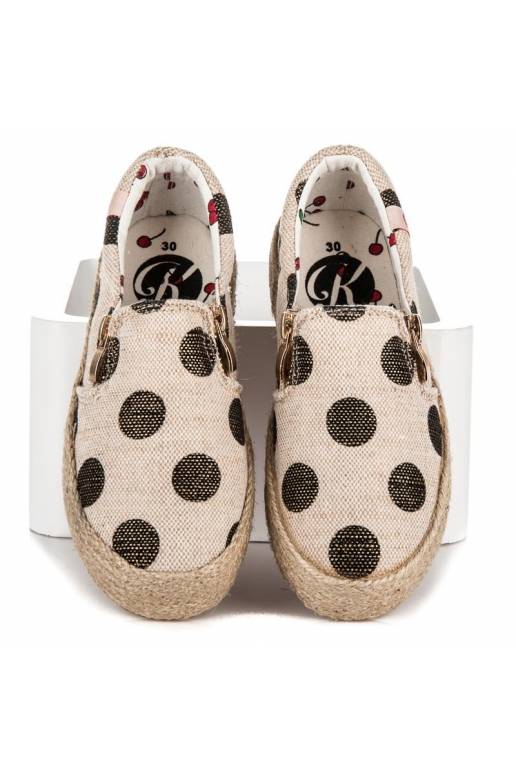 Vaikiški madingi kreminės spalvos...