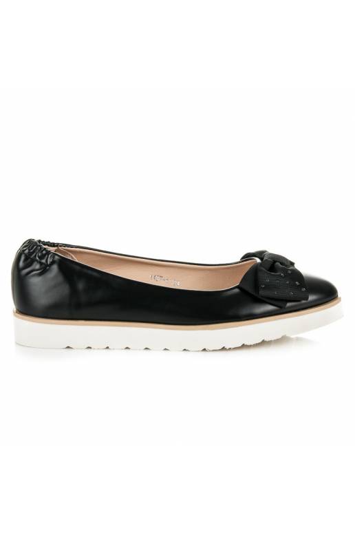 Juodos VICES balerinos su dekoruotais...