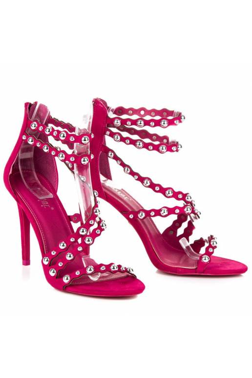 Atviri rožinės spalvos aukštakulniai...