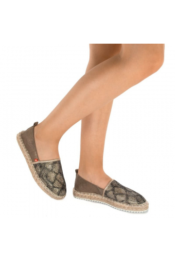 Espadrilės aukso spalvos...