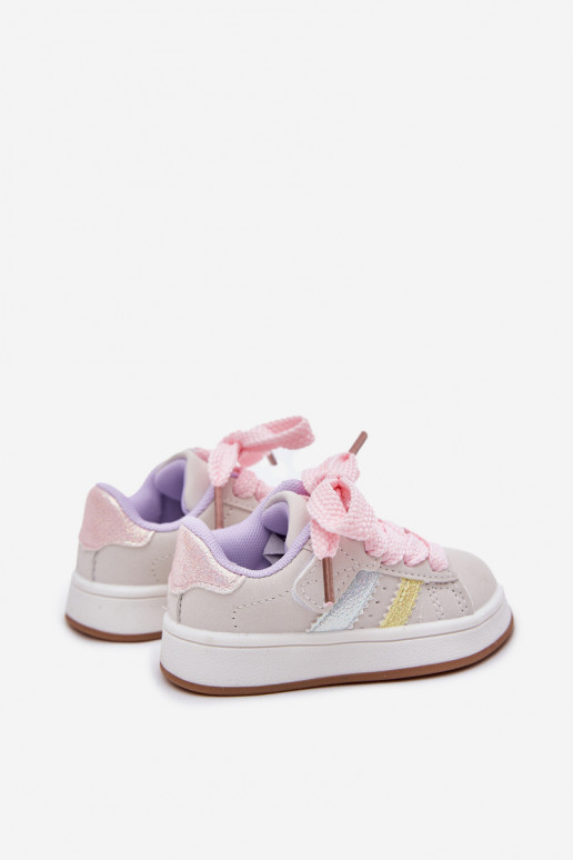 Vaikiški sportiniai bateliai "Sneakers" modelio su lipniais užsegimais, įvairių spalvų "Celyna"
