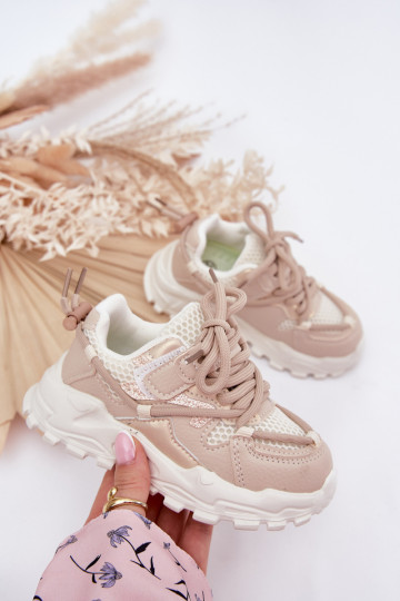 sportiniai bateliai  modelio batai Vaikiški smėlio spalvos Tilvianea