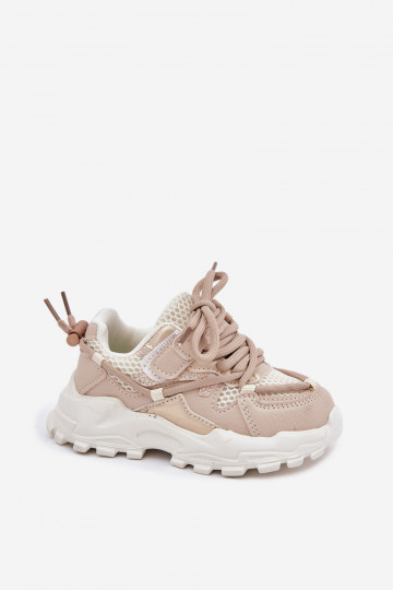 sportiniai bateliai  modelio batai Vaikiški smėlio spalvos Tilvianea 2