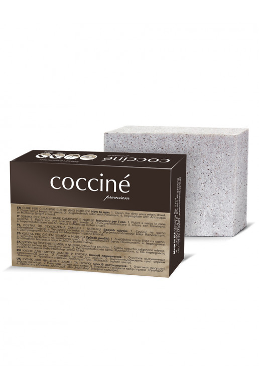 Kostka - czyścik do czyszczenia nubuku zamszu i skóry Kostka - czyścik do czyszczenia nubuku zamszu i skóry