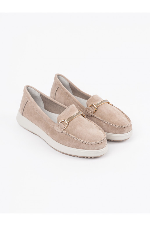 smėlio spalvos mokasinai  smėlio spalvos mokasinai