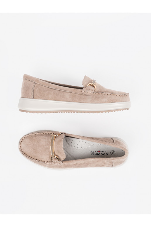 smėlio spalvos mokasinai  smėlio spalvos mokasinai