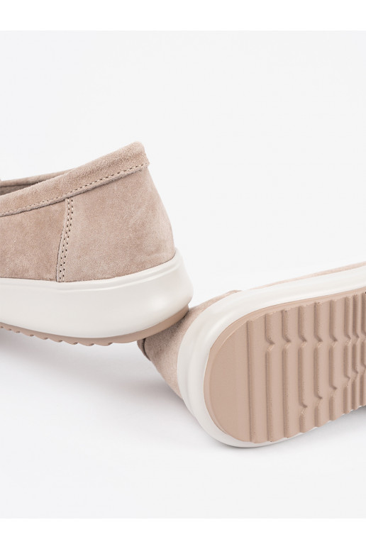 smėlio spalvos mokasinai  smėlio spalvos mokasinai