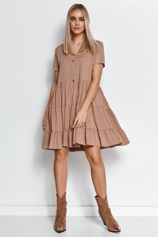 Suknelė modelis 154268 Makadamia   Suknelė modelis 154268 Makadamia