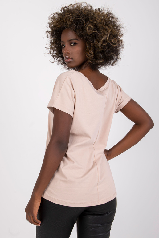 Marškinėliai kavos spalvos