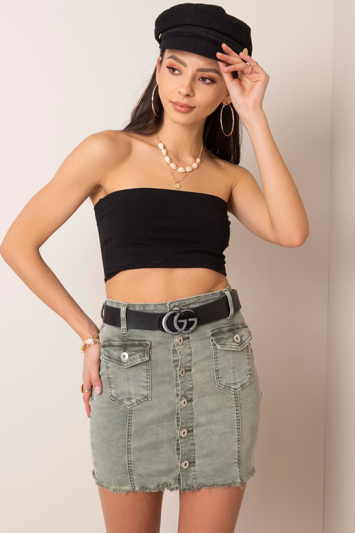 Khaki spalvos sijonas Floris