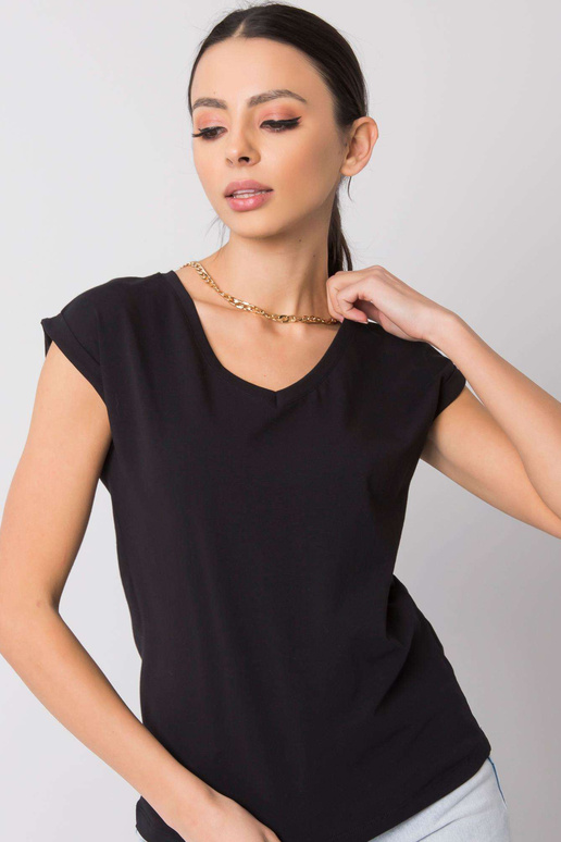 Juodi Elisabetta marškinėliai Juodi Elisabetta marškinėliai