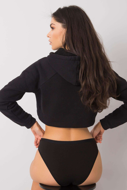 Juodos moteriškos kelnaitės