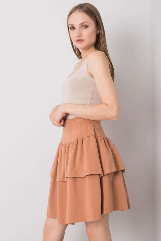 Jenny mini kupranugarių sijonas su...