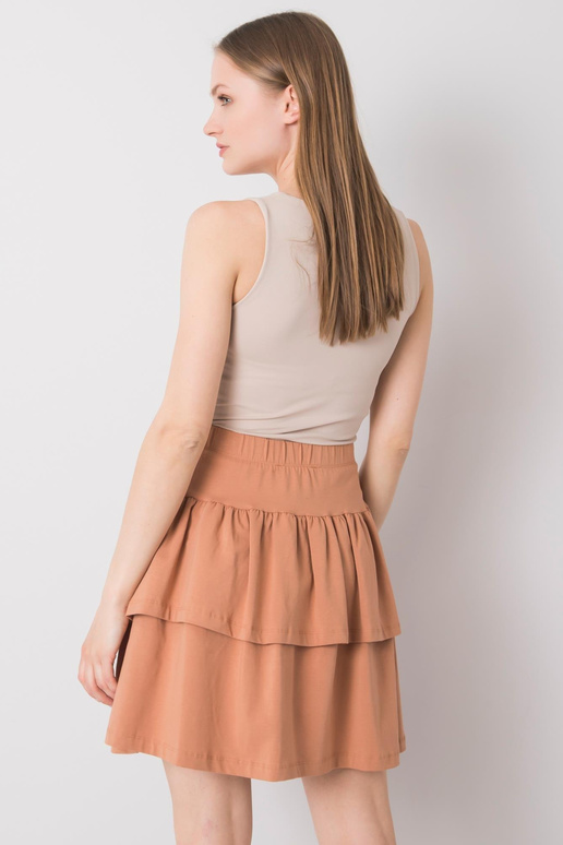 Jenny mini kupranugarių sijonas su...