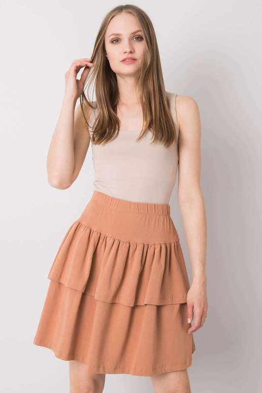 Jenny mini kupranugarių sijonas su...