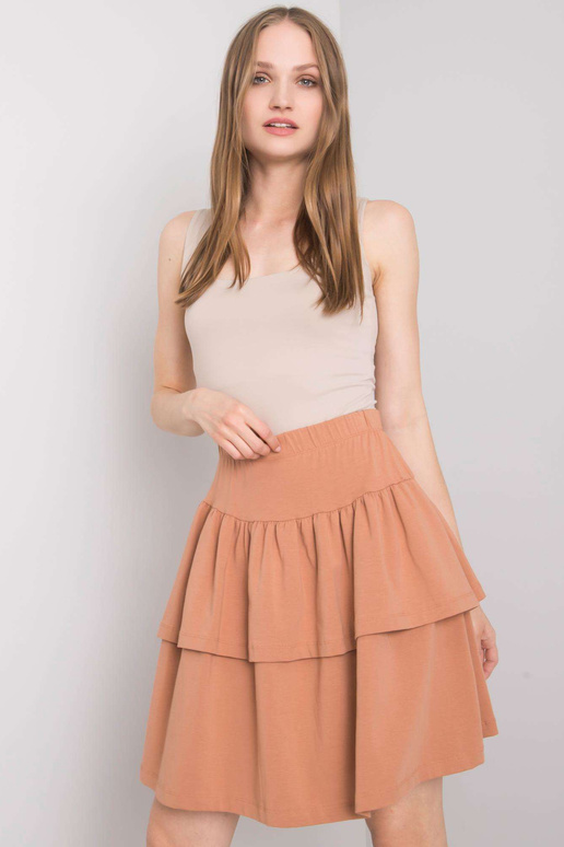 Jenny mini kupranugarių sijonas su...