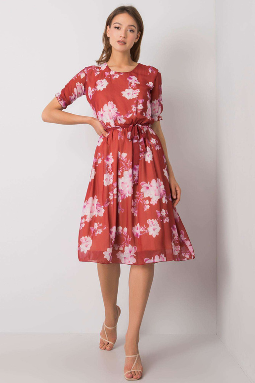 Mūrinė suknelė su gėlėmis Audette