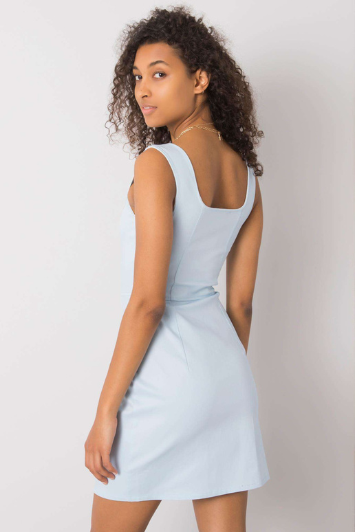 Šviesiai mėlyna suknelė Zorina Šviesiai mėlyna suknelė Zorina