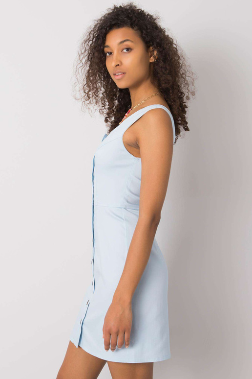 Šviesiai mėlyna suknelė Zorina Šviesiai mėlyna suknelė Zorina