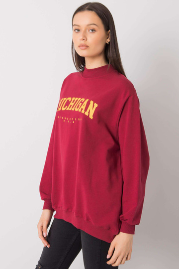 Bordo spalvos megztinis su... 2