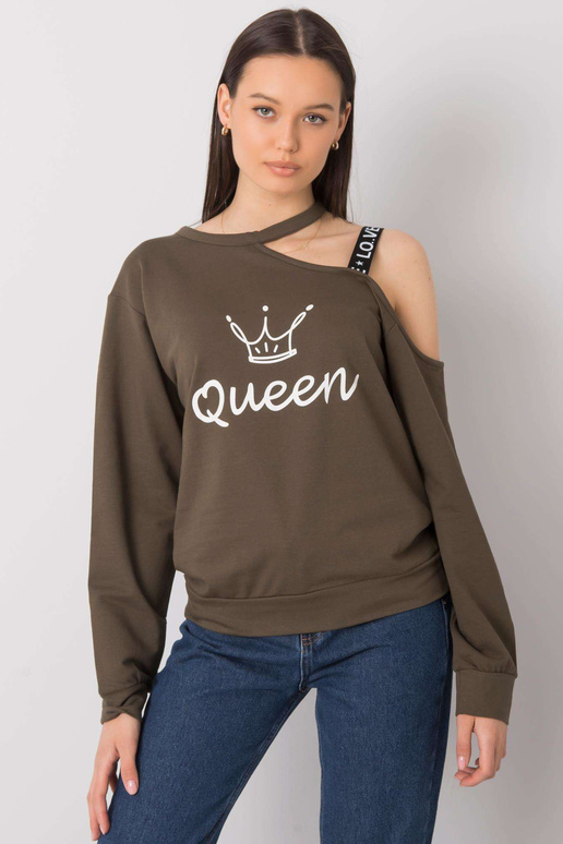 Khaki spalvos palaidinė su Glenda raštu Khaki spalvos palaidinė su Glenda raštu