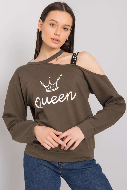 Khaki spalvos palaidinė su Glenda raštu Khaki spalvos palaidinė su Glenda raštu