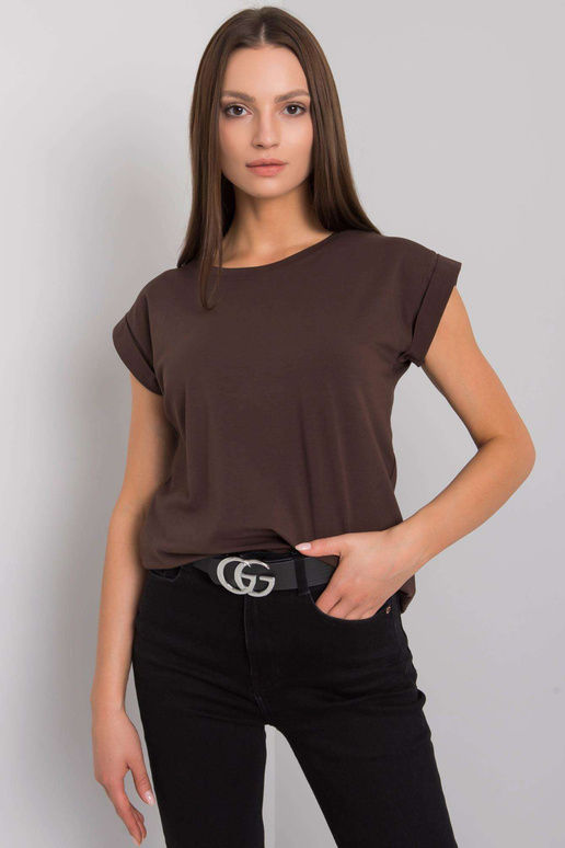 Marškinėliai-RV-TS-4833.24P-tamsiai rudi Marškinėliai-RV-TS-4833.24P-tamsiai rudi