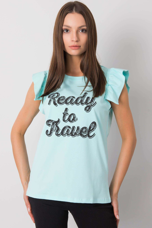 Beverly Print Mėtų palaidinė Beverly Print Mėtų palaidinė