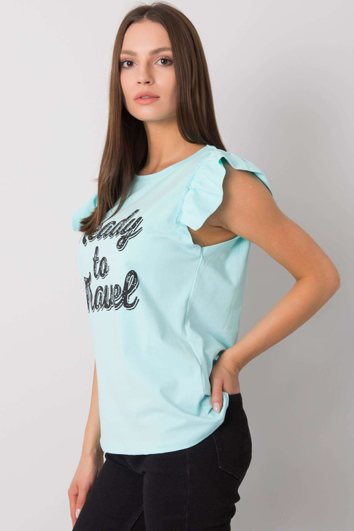 Beverly Print Mėtų palaidinė Beverly Print Mėtų palaidinė