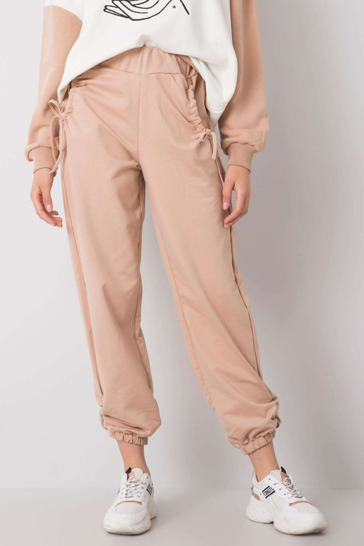 Smėlio spalvos sportinės kelnės Zelena