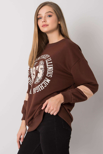 Tamsiai rudas oversize...