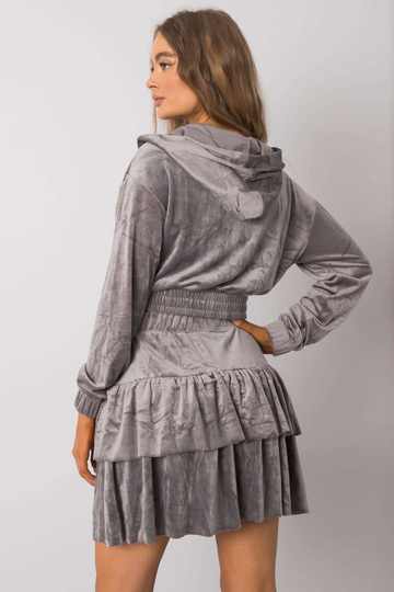 Pilkos spalvos veliūrinis... 2