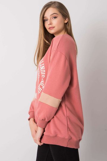 Purvinas rožinis oversize...