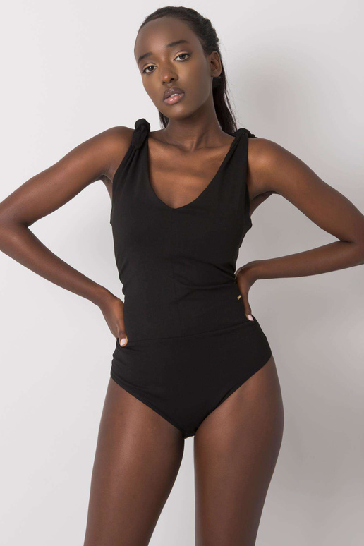 Sorrinah Black Cotton Bodysuit YOU N... Sorrinah Black Cotton Bodysuit YOU N...