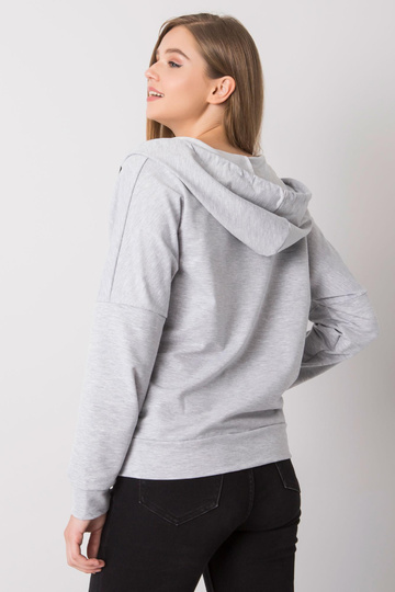 Pilkas Melange Diane Hoodie