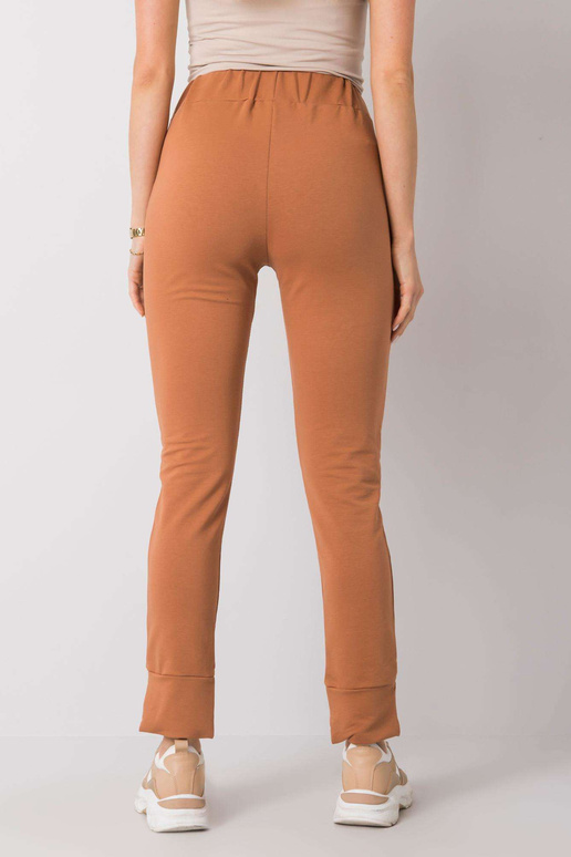 Šviesiai rudos sportinės kelnės su...