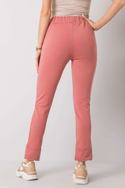 Purvinos rožinės sportinės kelnės su...