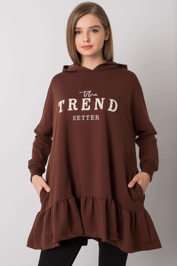 Tamsiai ruda oversize...