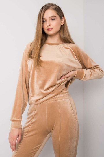 Smėlio spalvos veliūrinis...