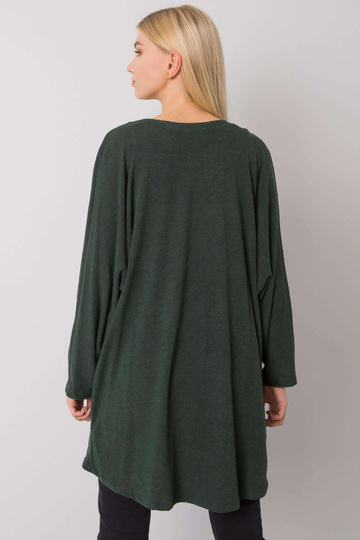 Tamsiai žalia Rubbie megzta...