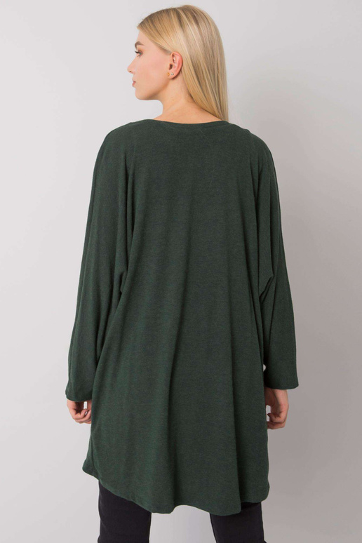 Tamsiai žalia Rubbie megzta lovatiesė