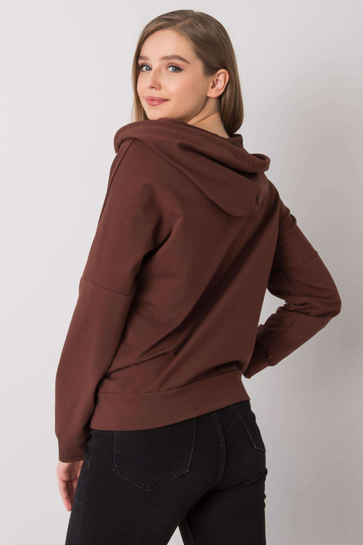 Tamsiai rudas Diane džemperis