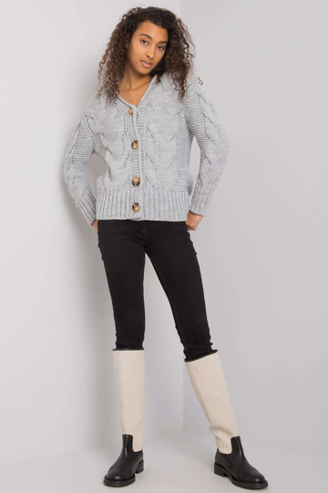 Pilkos spalvos megztinis...