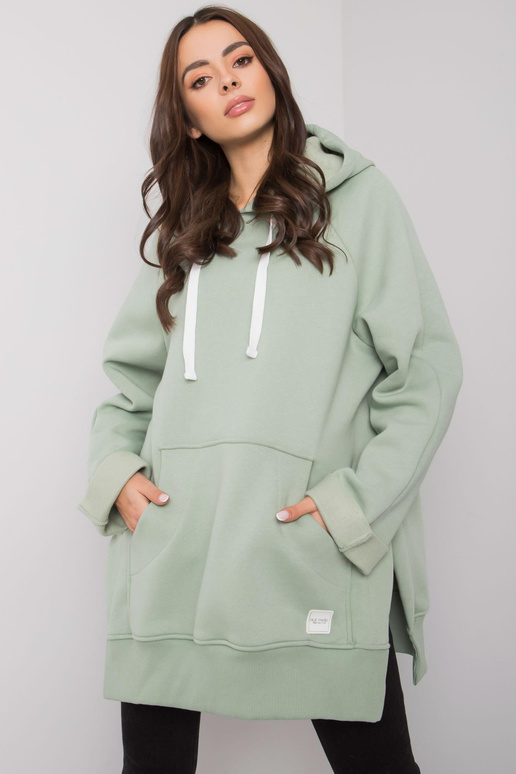 Pistacijų kengūros megztinis Arno RUE... Pistacijų kengūros megztinis Arno RUE...