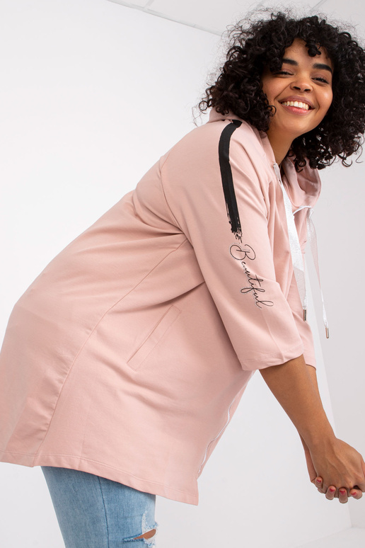 Miley Purvin Pink Ilgas megztinis... Miley Purvin Pink Ilgas megztinis...