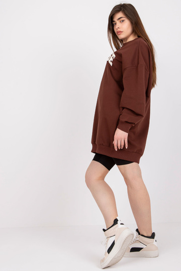 Tamsiai rudi megztiniai su...