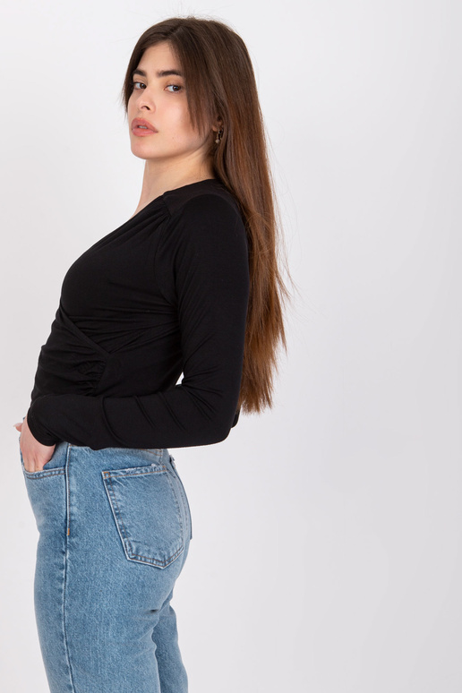 Juoda palaidinė su iškirpte Alicante Juoda palaidinė su iškirpte Alicante