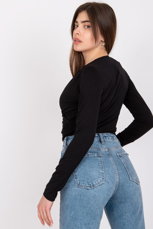 Juoda palaidinė su iškirpte Alicante Juoda palaidinė su iškirpte Alicante